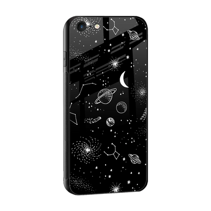 Cosmic Dreams sleek iphone 6 cover with tempered glass back and TPU edges