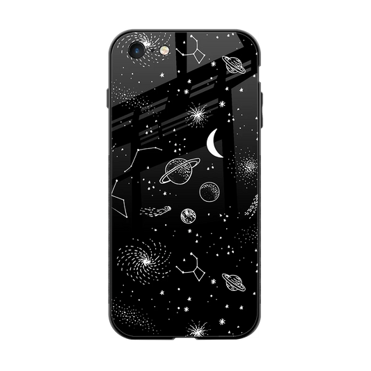 Cosmic Dreams back phone cover | glass case for iphone 6s plus