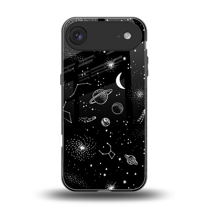 Cosmic Dreams back phone cover | glass case for iphone air