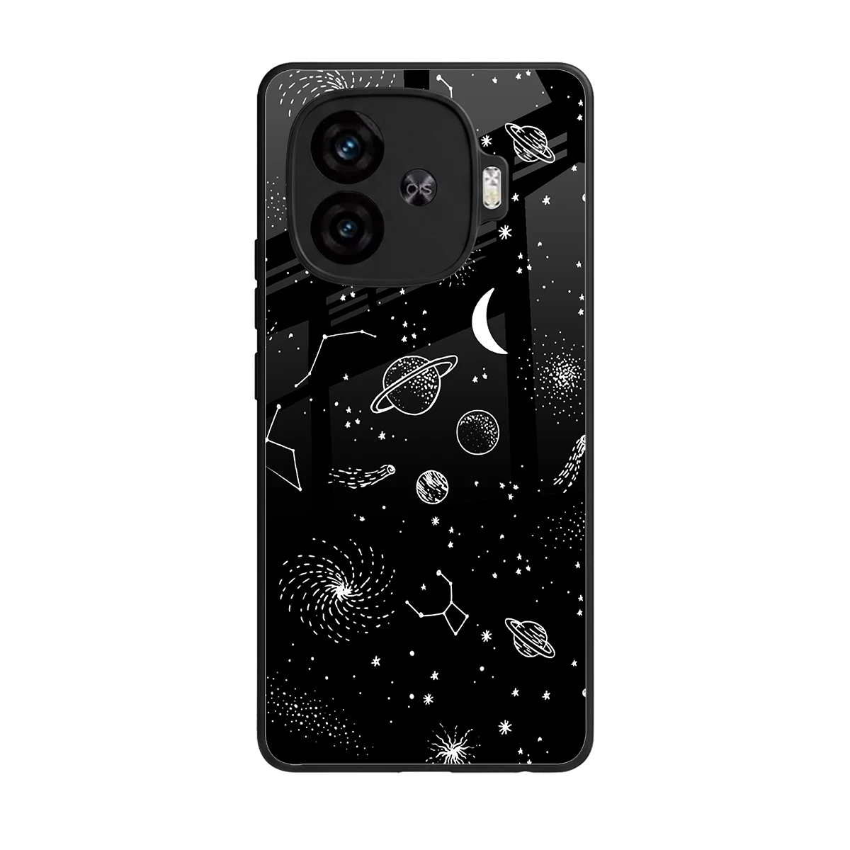 Cosmic Dreams back phone cover | glass case for iqoo neo 10r 5g