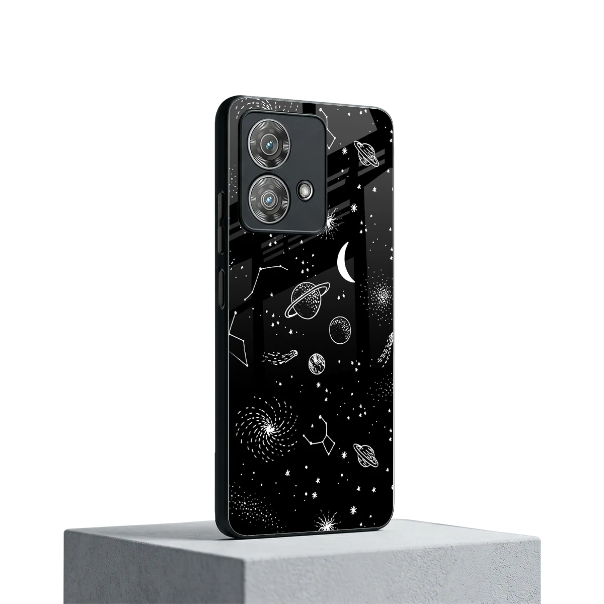 Cosmic Dreams motorola edge 40 neo 5g mobile cover | shockproof glass phone case