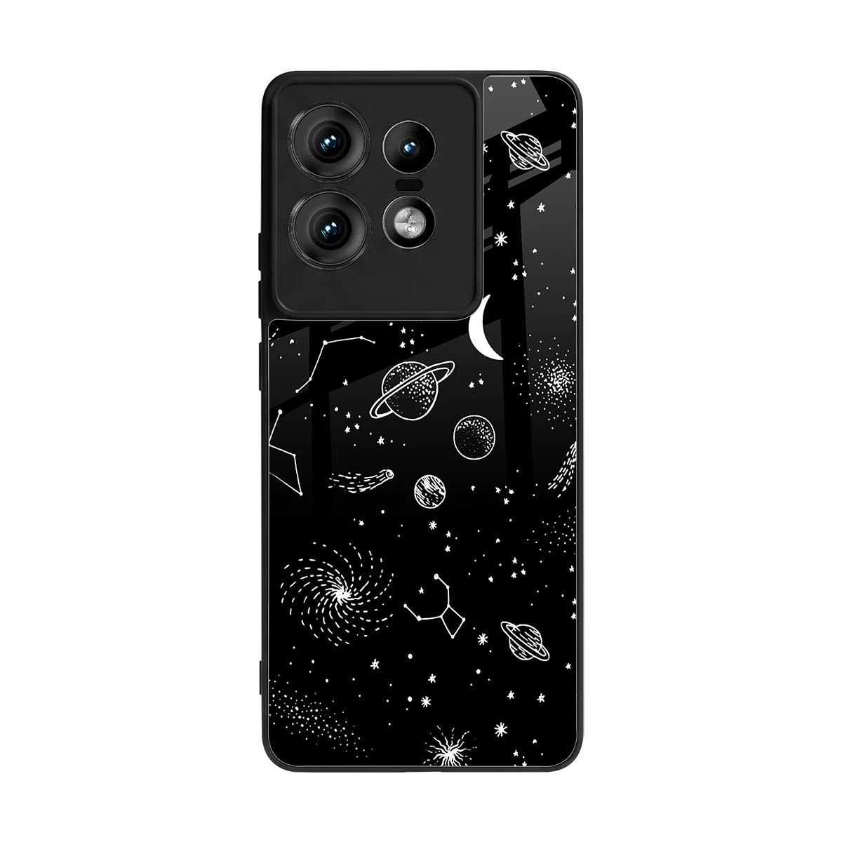 Cosmic Dreams back phone cover | glass case for motorola edge 50 pro