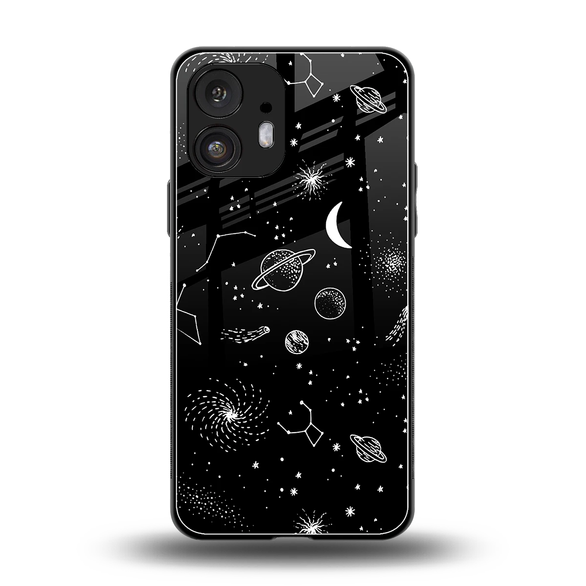 Cosmic Dreams back phone cover | glass case for nothing phone 2