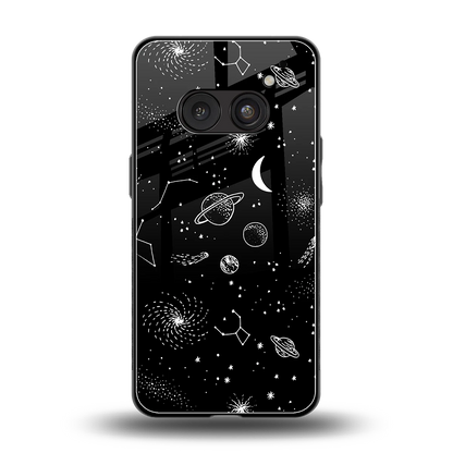 Cosmic Dreams back phone cover | glass case for nothing phone 2a plus