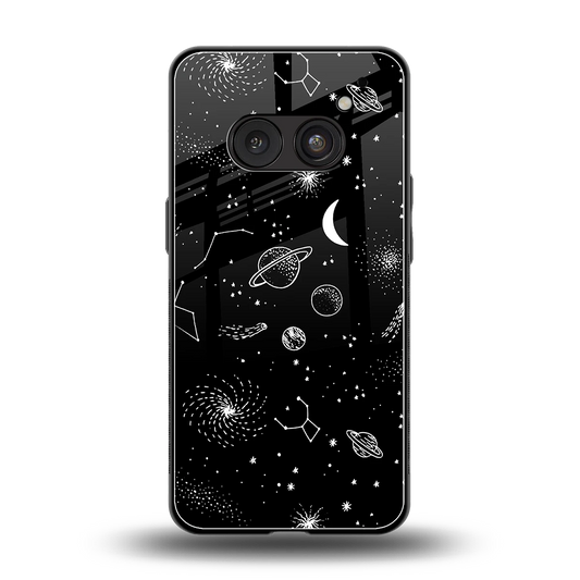 Cosmic Dreams back phone cover | glass case for nothing phone 2a plus