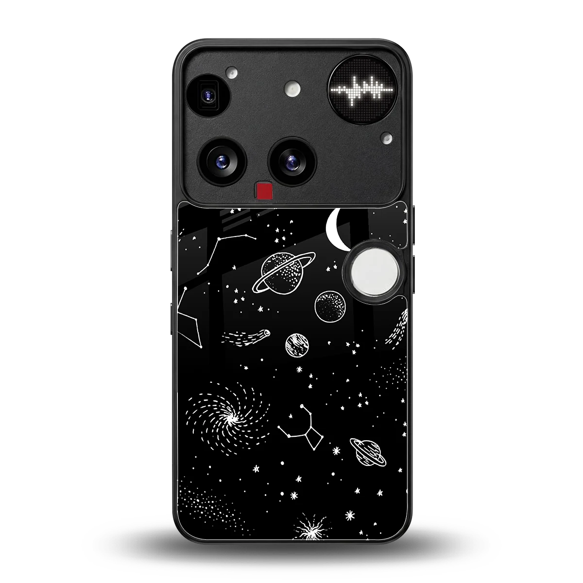 Cosmic Dreams back phone cover | glass case for nothing phone 3