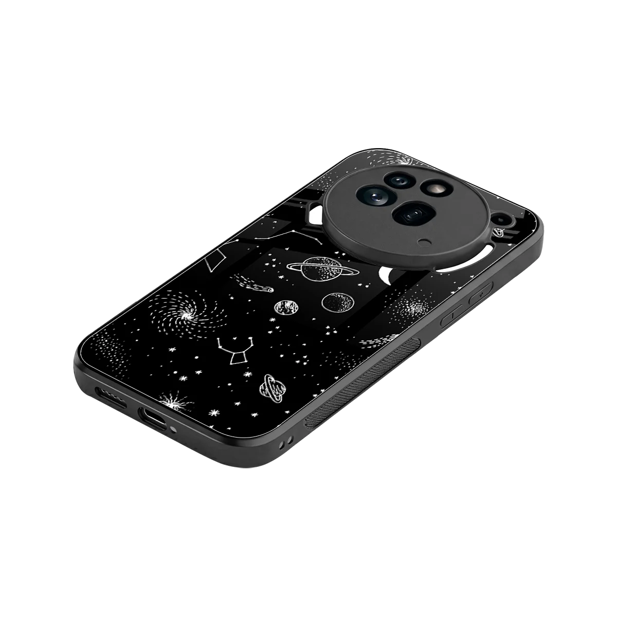Cosmic Dreams stylish phone case for nothing phone 3a pro | glossy glass and slim fit