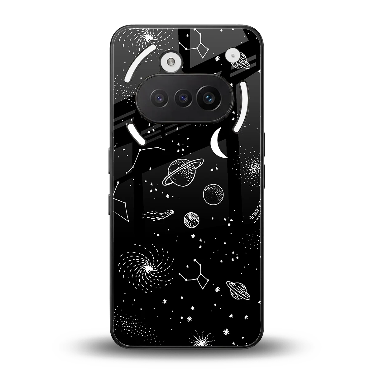 Cosmic Dreams back phone cover | glass case for nothing phone 3a