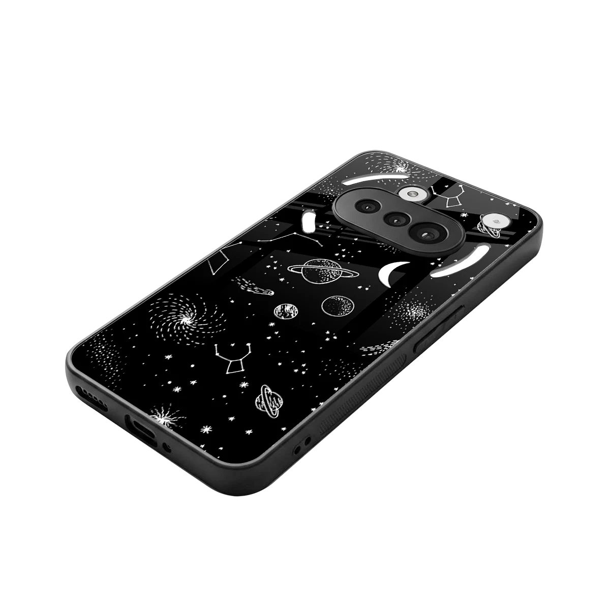 Cosmic Dreams stylish phone case for nothing phone 3a | glossy glass and slim fit