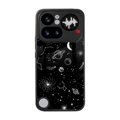 Cosmic Dreams back phone cover | glass case for nothing phone 4a pro