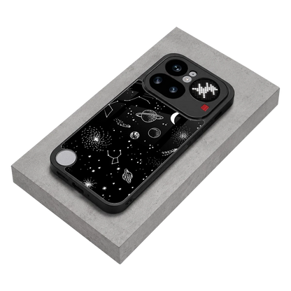 Cosmic Dreams stylish phone case for nothing phone 4a pro | glossy glass and slim fit
