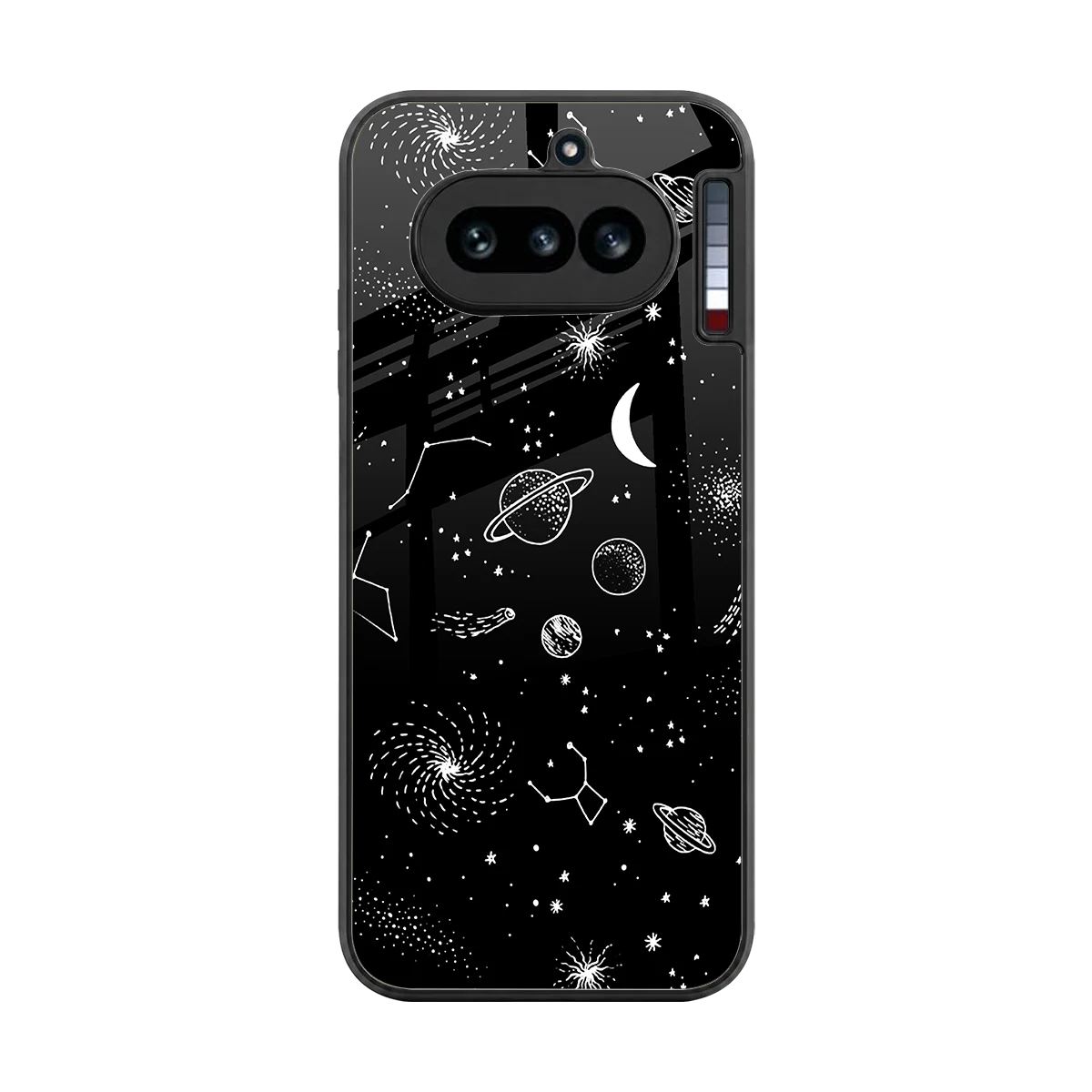 Cosmic Dreams back phone cover | glass case for nothing phone 4a
