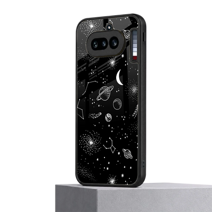 Cosmic Dreams nothing phone 4a mobile cover | shockproof glass phone case