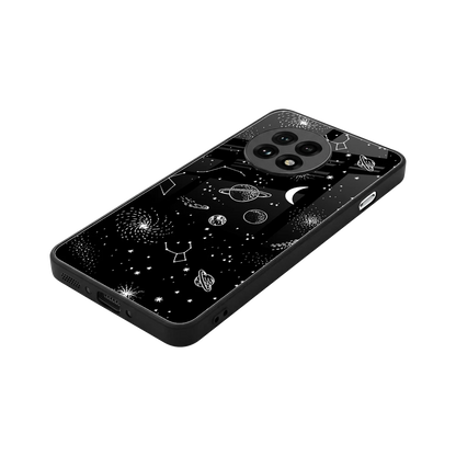 Cosmic Dreams stylish phone case for oneplus 13r | glossy glass and slim fit