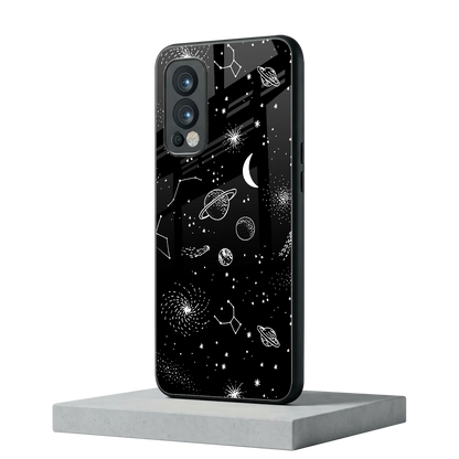 Cosmic Dreams oneplus nord 2 mobile cover | shockproof glass phone case