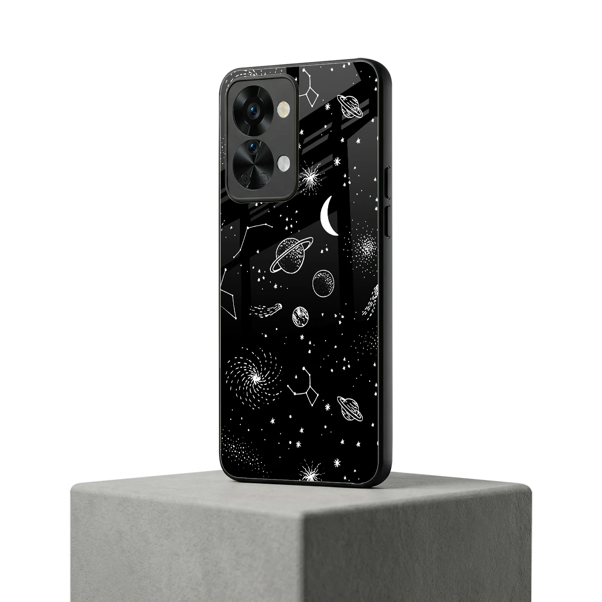 Cosmic Dreams oneplus nord 2t mobile cover | shockproof glass phone case