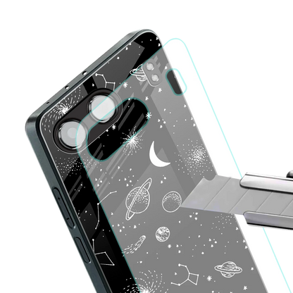 Cosmic Dreams stylish phone case for oneplus nord 4 | glossy glass and slim fit