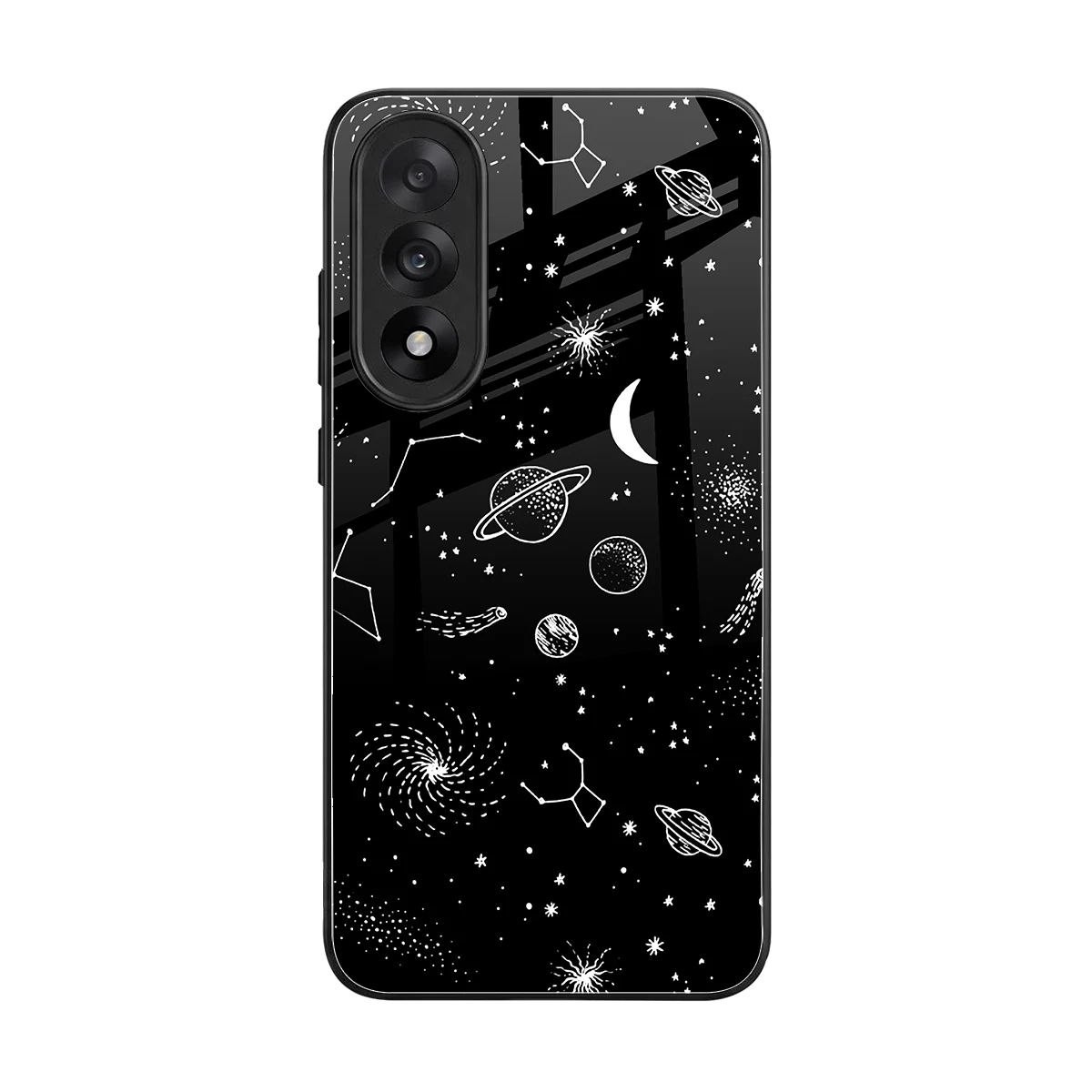 Cosmic Dreams back phone cover | glass case for oneplus nord 5