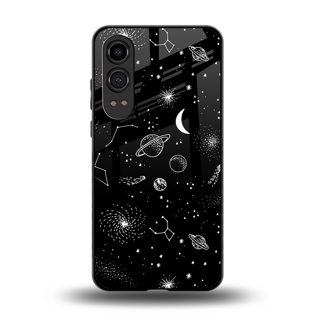 Cosmic Dreams back phone cover | glass case for oneplus nord ce 4 lite