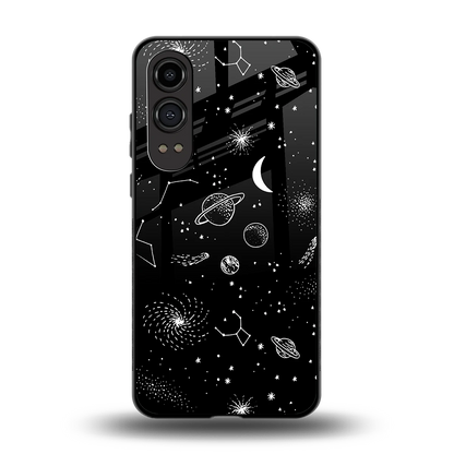 Cosmic Dreams back phone cover | glass case for oneplus nord ce 4 lite