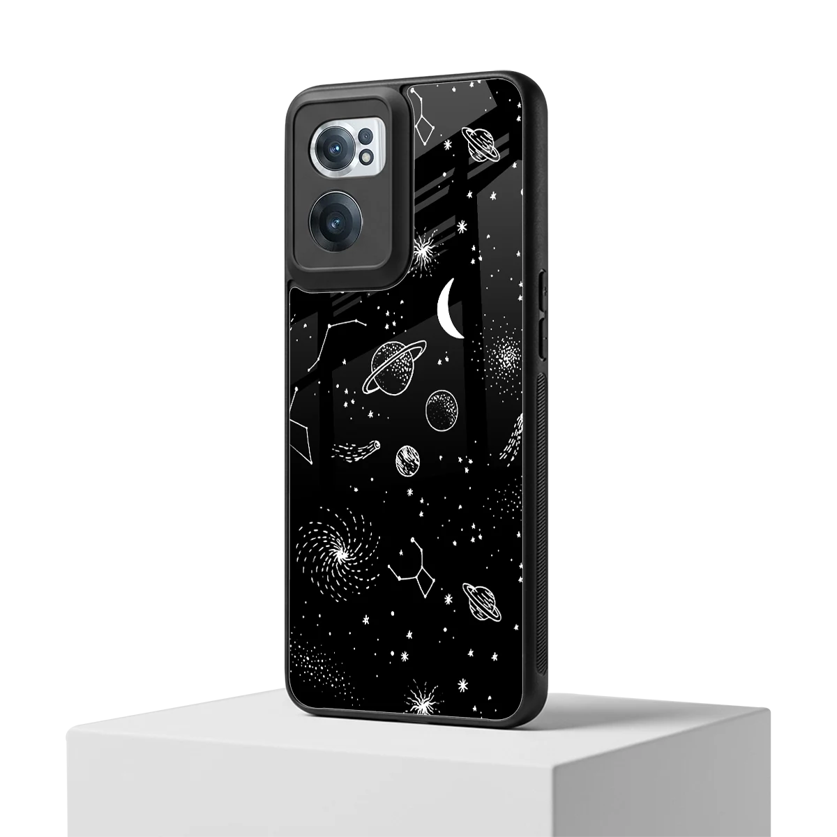 Cosmic Dreams oneplus nord ce 2 mobile cover | shockproof glass phone case