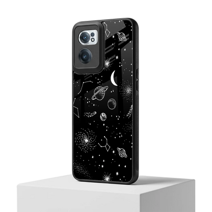 Cosmic Dreams oneplus nord ce 2 mobile cover | shockproof glass phone case