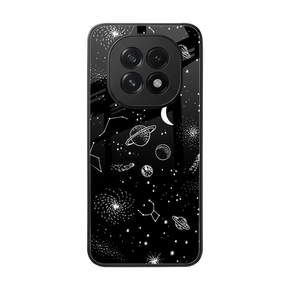 Cosmic Dreams back phone cover | glass case for oppo f29 5g