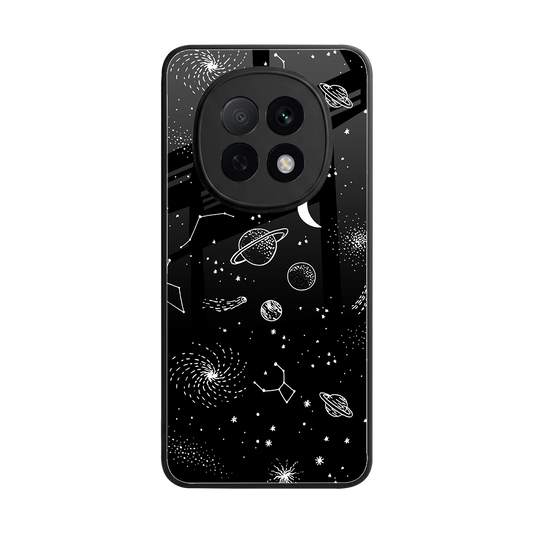 Cosmic Dreams back phone cover | glass case for oppo f29 pro 5g