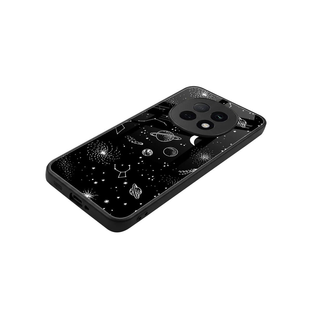 Cosmic Dreams stylish phone case for oppo f29 pro 5g | glossy glass and slim fit