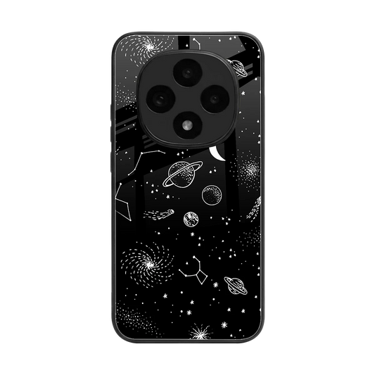 Cosmic Dreams back phone cover | glass case for oppo f31 pro 5g