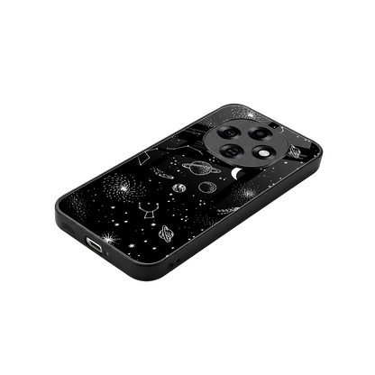 Cosmic Dreams stylish phone case for oppo f31 pro 5g | glossy glass and slim fit