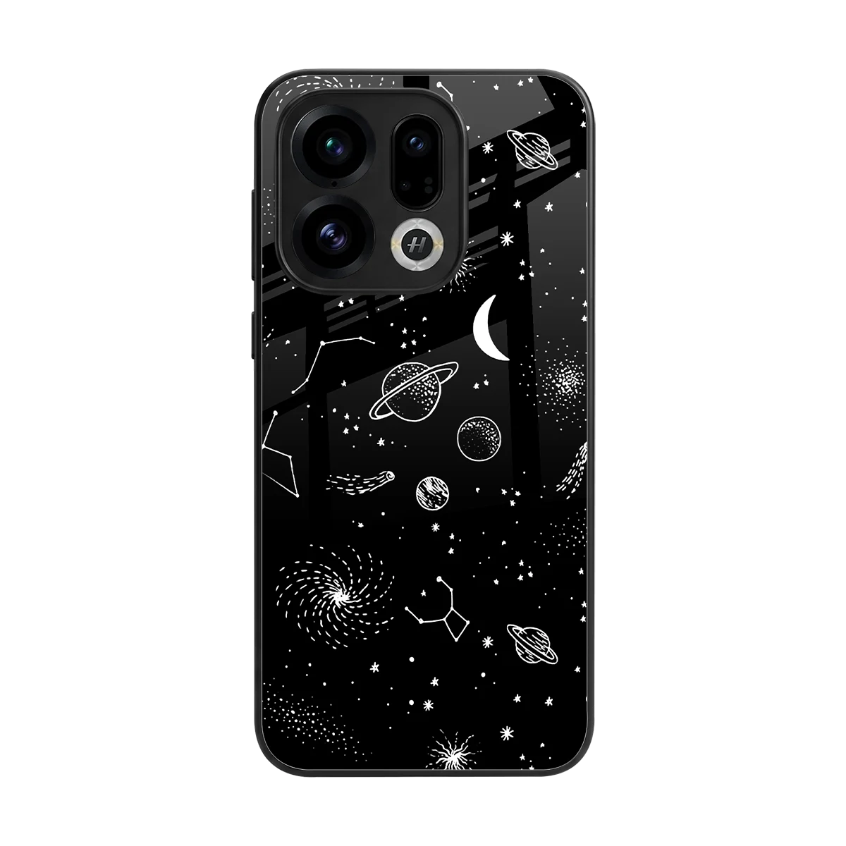 Cosmic Dreams back phone cover | glass case for oppo find x9