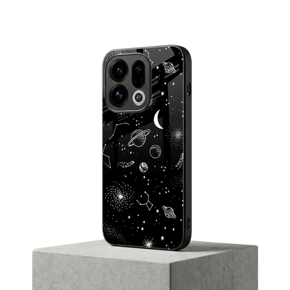 Cosmic Dreams oppo find x9 mobile cover | shockproof glass phone case