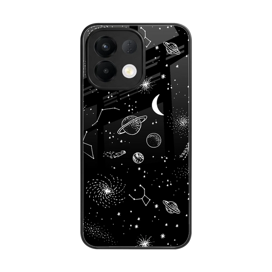 Cosmic Dreams back phone cover | glass case for oppo k13 5g