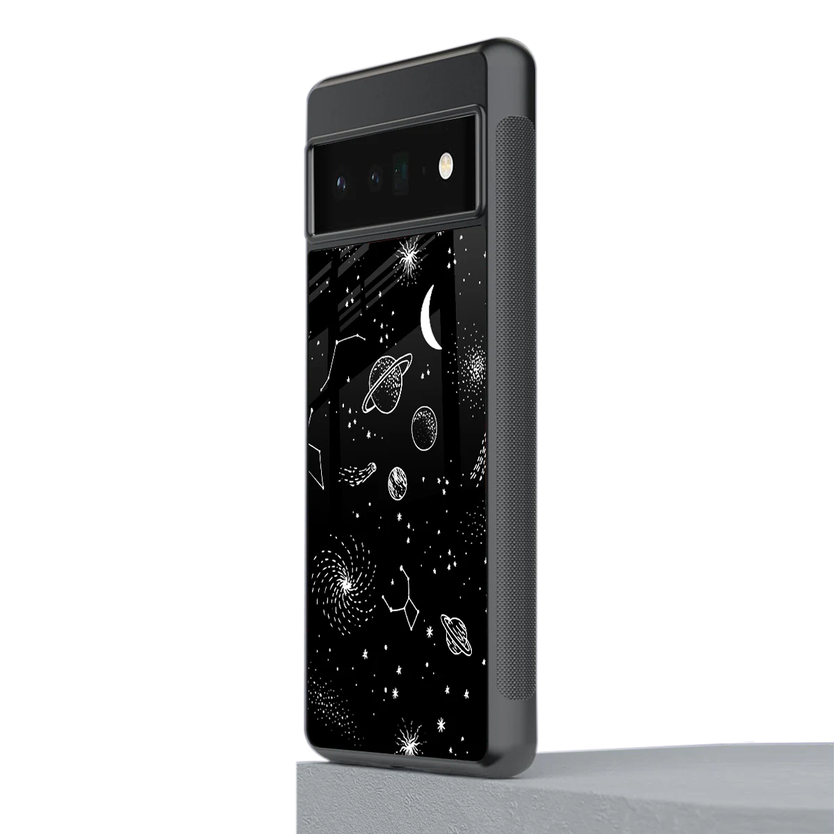 Cosmic Dreams stylish phone case for google pixel 6 pro | glossy glass and slim fit
