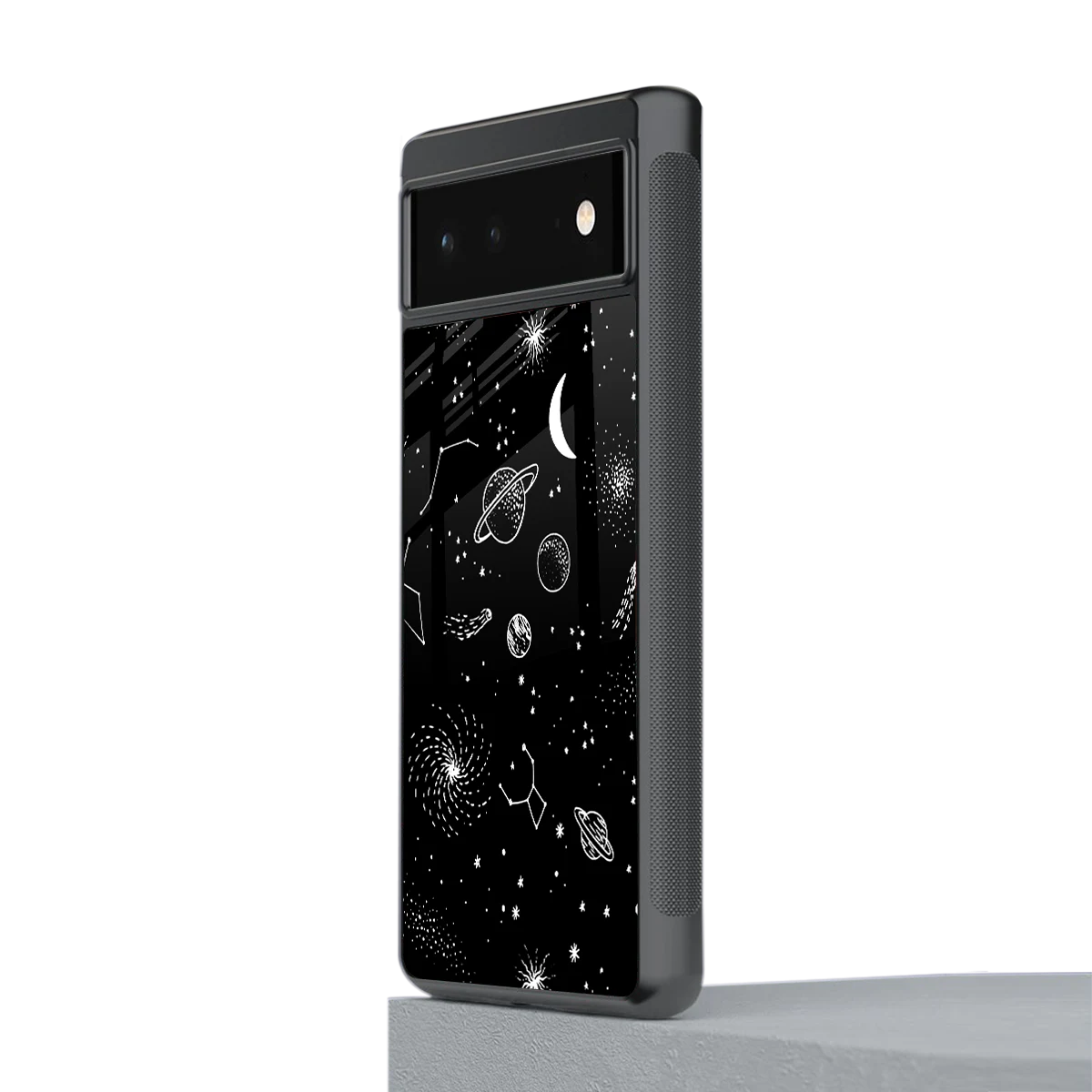 Cosmic Dreams stylish phone case for google pixel 6 | glossy glass and slim fit