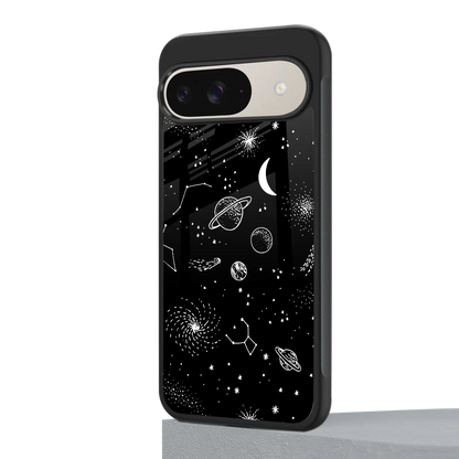 Cosmic Dreams google pixel 9 mobile cover | shockproof glass phone case