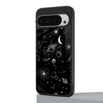 Cosmic Dreams google pixel 9 pro mobile cover | shockproof glass phone case