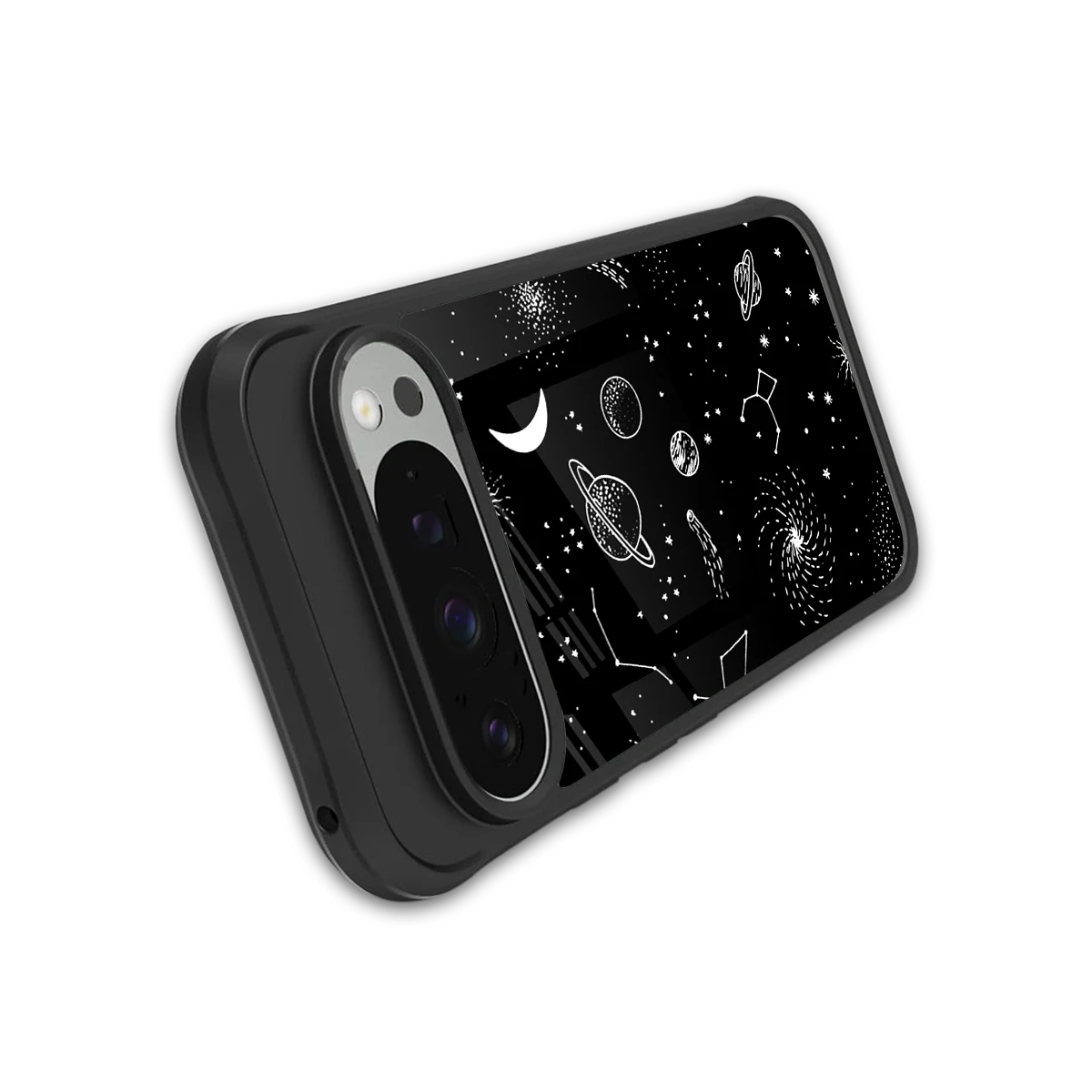 Cosmic Dreams stylish phone case for google pixel 9 pro xl | glossy glass and slim fit