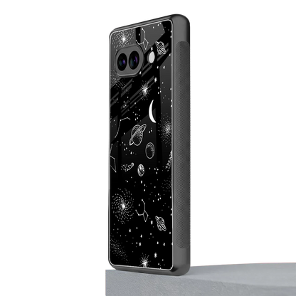 Cosmic Dreams google pixel 10a mobile cover | shockproof glass phone case