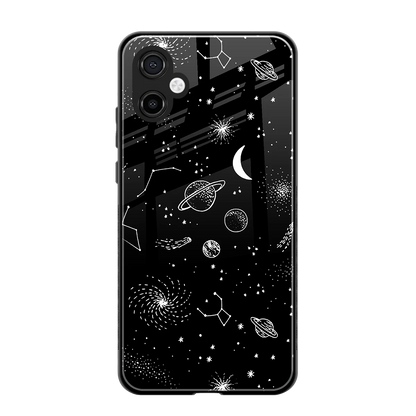 Cosmic Dreams back phone cover | glass case for samsung galaxy a06 5g