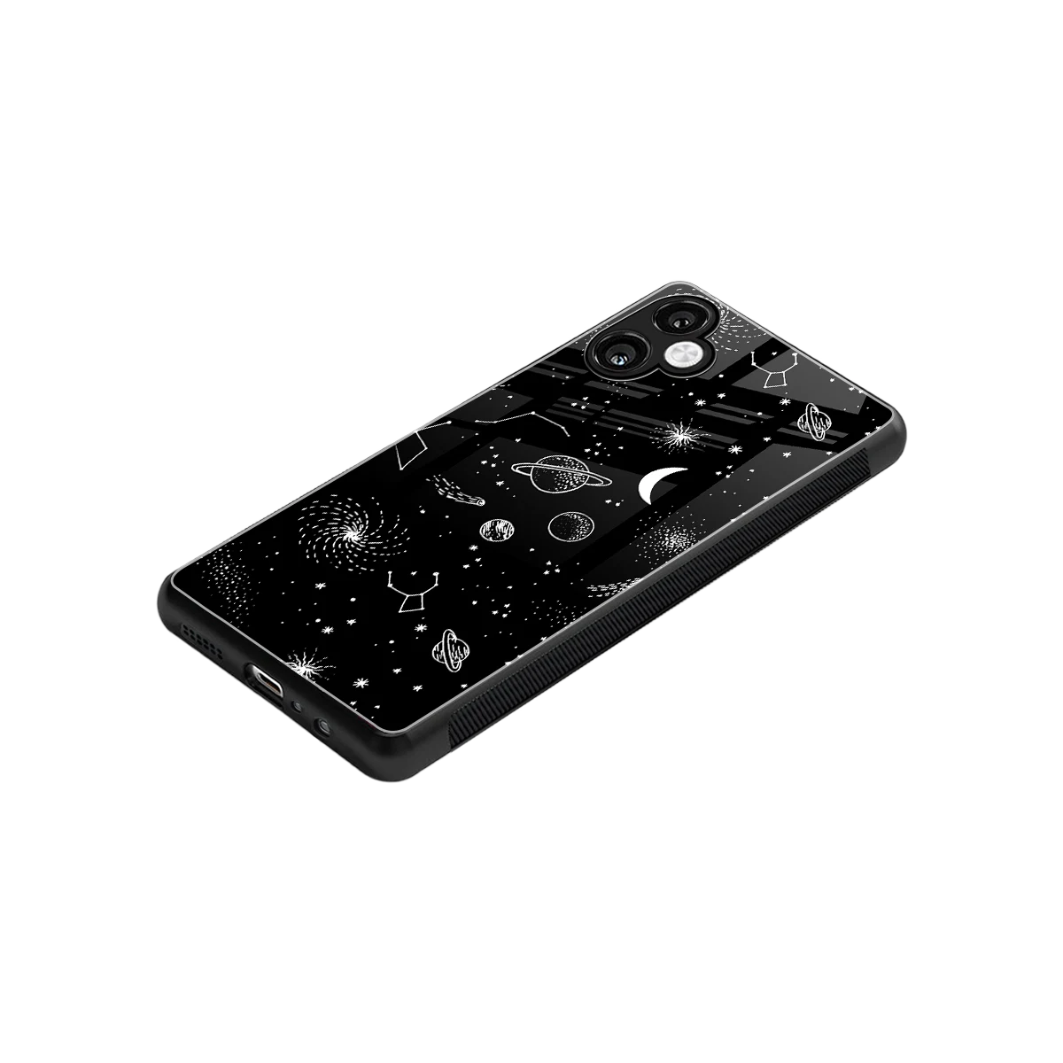 Cosmic Dreams stylish phone case for samsung galaxy a06 5g | glossy glass and slim fit