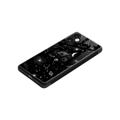 Cosmic Dreams stylish phone case for samsung galaxy a06 5g | glossy glass and slim fit
