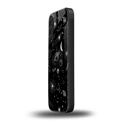 Cosmic Dreams samsung galaxy a55 5g mobile cover | shockproof glass phone case