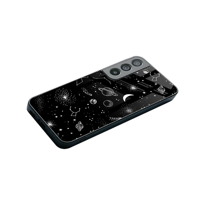 Cosmic Dreams stylish phone case for samsung galaxy s22 | glossy glass and slim fit