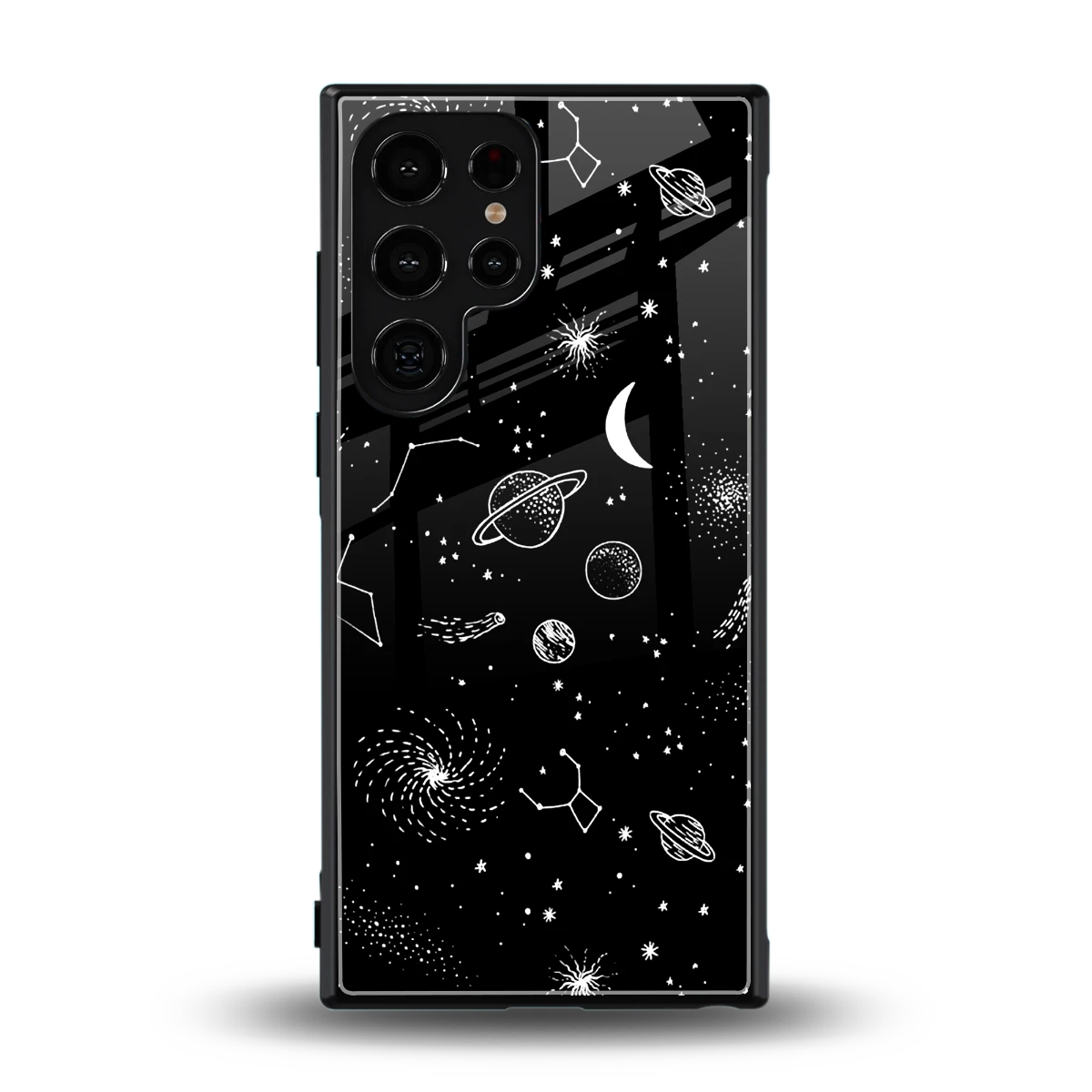 Cosmic Dreams back phone cover | glass case for samsung galaxy s24 ultra
