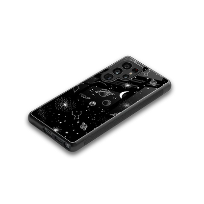 Cosmic Dreams stylish phone case for samsung galaxy s25 ultra | glossy glass and slim fit