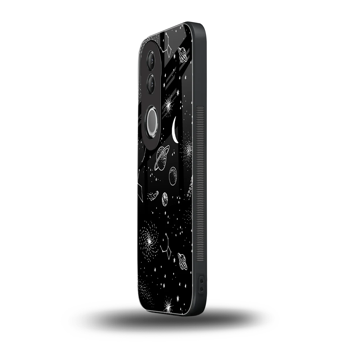 Cosmic Dreams vivo v50 mobile cover | shockproof glass phone case