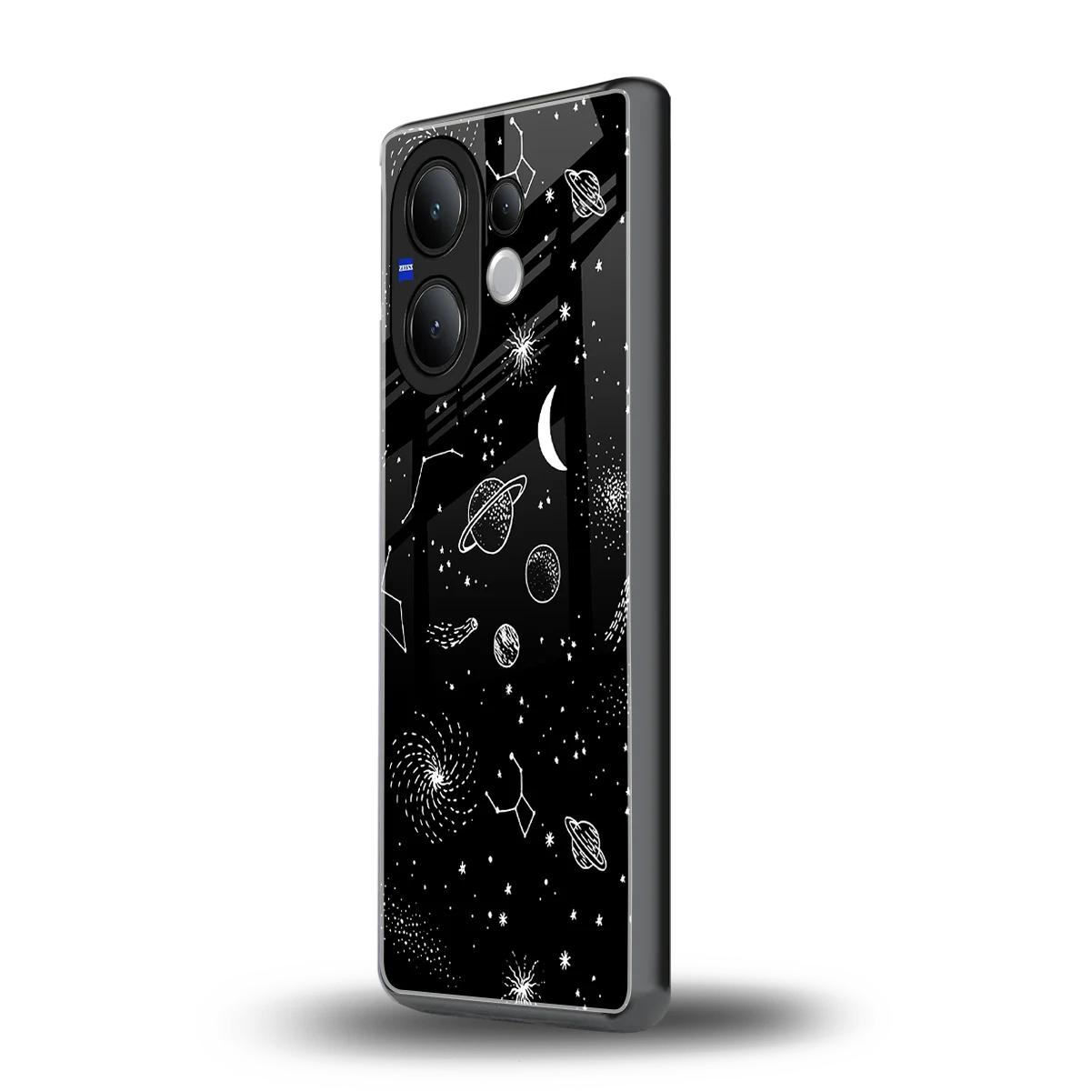Cosmic Dreams vivo v60 mobile cover | shockproof glass phone case