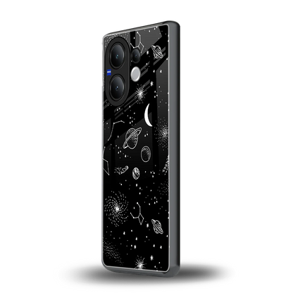 Cosmic Dreams vivo v60 mobile cover | shockproof glass phone case